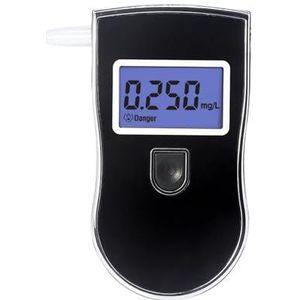 Hot Selling Digitale Ademalcoholtester Auto Ademtester Draagbare Politie Alcoholmeter Wijntest AT818