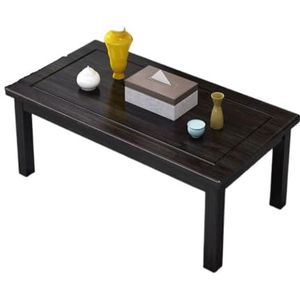 Klaptafel En Stoelen Voor Kampeerreizen Salontafel Eenvoudige Moderne Salontafel Woonkamer Thuis Klein Appartement Lichte Luxe Modieuze Salontafel Klaptafels En Stoelen(Black,B)