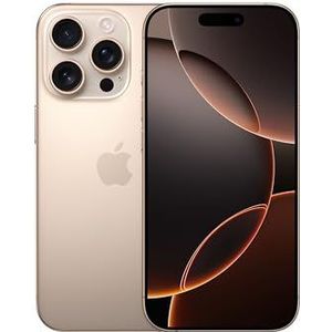 Apple iPhone 16 Pro 512 GB: Telefono 5G con Controllo fotocamera, Dolby Vision 4K a 120 fps e un'autonomia senza precedenti. Compatibile con AirPods; Titanio sabbia