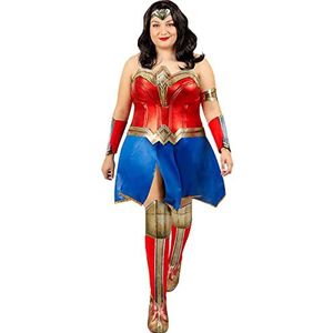 Funidelia | Wonder Woman kostuum voor vrouwen Superhelden - Kostuum voor Volwassenen Accessoire verkleedkleding en rekwisieten voor Halloween, carnaval & feesten - Maat 3XL