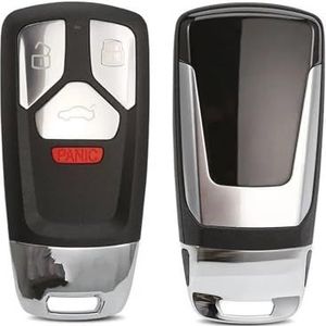 Autosleutelhoesje Voor A-udi TT A4 A5 A6 Q3 Q5 Q7 S4 S5 2016 2017 2018 Autosleutel Geval 3 Knop Sleutel Shell Cover DYDGUTUFB(4 Buttons)