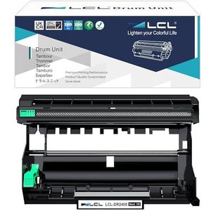 LCL Compatibel drum DR2400 DR-2400 12000 pagina's (1 zwart) compatibel met Brother HL L2350DW HL-L2310D HL-L2357DW HL-L2375DW HL-L2370DN MFC-L2710DN MFC-L2710DW MFC-L2730DW MFC-L2750DW DCP-L222220DW