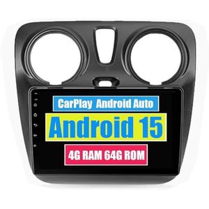 RoverOne Auto Stereo CarPlay Hoofd Unit voor Renault Lodgy Dokker 2012-2020 Android Auto Touchscreen Sat Navi Bluetooth WiFi Radio Speler