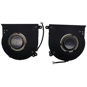 Laptop CPU koelventilator Voor For Lenovo For ideapad Y900-17ISK Zwart