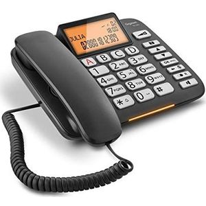 Gigaset vaste telefoon zonder antwoordapparaat zwart gigadl580