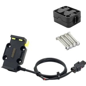Telefoonhouder Motorfiets Voor BMW Voor R1200RT Voor R1250RT Adventure Motorfiets Navigatie Beugel USB Mobiele Telefoon GPS Draadloos Opladen Ondersteuning Navigatie Plaatbeugel (Color : -Yellow- 16m