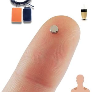PingaOculto Spy Oortelefoon GSM Spion Draadloze Oortjes Verborgen Mini Onzichtbaar SIM-kaart Microfoon Kleefstrips - Oordopjes Draadloos Invisible Oortjes (Spy Oortelefoon Nano V6 + Vip Pro SuperMini)