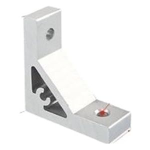 Aluminium profielen 2020 3030 4040 90 graden hoek 90 graden hoek aluminium profielen met hoekhouder, haakse accessoires van aluminium (2020 met vastener)