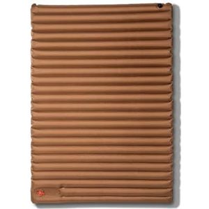 Automatic inflatable mattress, floor sleeping mat, outdoor camping air bed tent floor mat.(Color:Brown,Size:76.77in*53.15in)