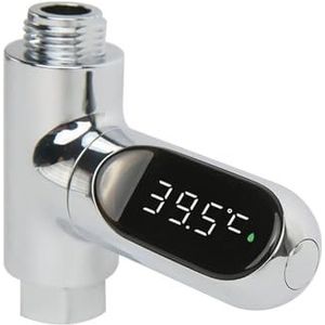 Waterstroommeter LED-display Waterdouchethermometer 5°C-85°C Zelf Gegenereerde Elektriciteit Watertemperatuurmonitor Slimme Meterthermometer
