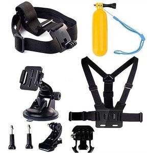 Navitech 60-in-1 Actiecamera Accessoires Combokit - Compatibel met de WOLFANG 4K 60FPS GA300 WiFi Action Camera