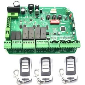 Automatische deuropener, Universele 12VDC-printplaat for automatische dubbele arm-slingeropener Besturingskaartpaneel Smart Control Center-systeem(Kit1)
