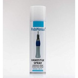 Handstuk onderhoudsspray PodoMonium geschikt voor alle soorten handstukken