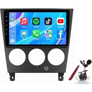 Android 14 Autoradio Sat Navi voor S-ubaru Impreza (2002-2007) 9 Inch Touchscreen Multimedia Speler met Draadloze Carplay GPS Navigatie FM RDS Bluetooth 5G-WiFi SWC DSP,M120s