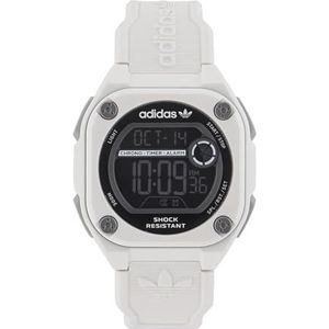adidas Off-White Resin Strap Watch (Model: AOST230622I)