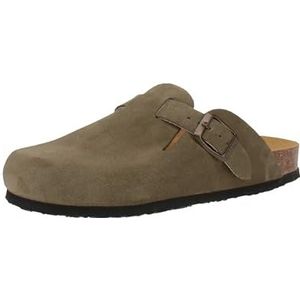 Plakton Blogg - 3 damesslippers, Kaki, 38 EU