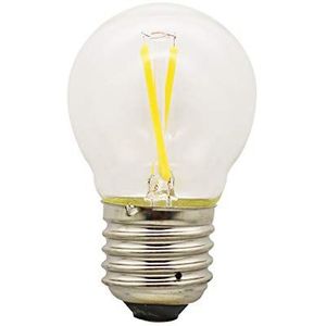1 stuk G45 E27 Mini Globe led-gloeilamp warm wit 2700 K, 2 W = 20 W, niet dimbaar, stralingshoek van 360 graden, led-Edison-schroeflamp, spaarlampen,