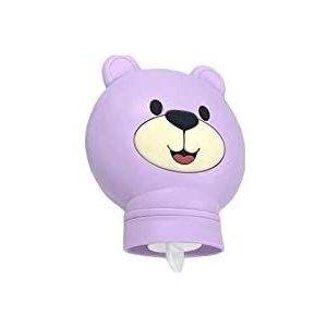 DieffematicRSD Warmwaterkruik Mooie Cartoon Hand Po Warmwaterkruik Mini Warmwaterflessen Draagbare Handwarmer Pocket Hand Voeten Warmwaterzakken (Color : Purple)