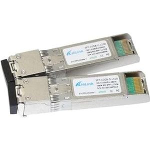 10G 1490/1550 nm SFP+ 10BASE glasvezel-transceiver Single SFP+ (2 paar)