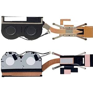 Laptop koelventilator & koellichaam Voor For Lenovo For ThinkPad X1 Yoga 6th Gen Year 2021 Zwart
