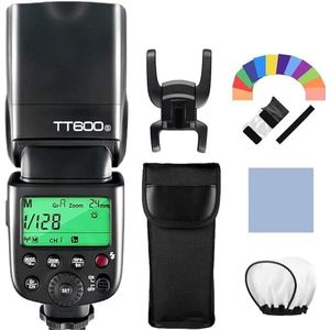 Godox TT600S Thinklite flitscamera Speedlite GN60 geïntegreerd 2.4G Wireless X-systeem met master- en slave-functie voor Sony Muiti Interface MI Shoe camera's