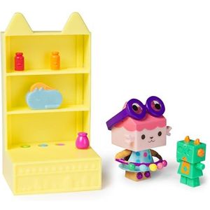 Gabby's Dollhouse Baby Box, mobiel figuur met meubels en poppenhuis-accessoires, speelgoed voor kinderen voor meisjes en jongens vanaf 3 jaar, 6070093