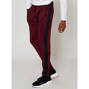 Joggingbroek met contrasterende strepen voor heren Project X Paris, Rood, M