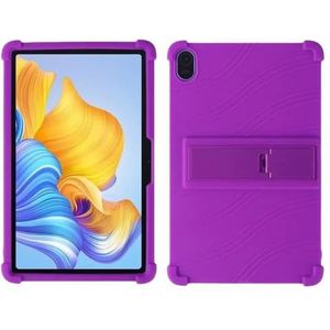 Tablet Case Geschikt for Huawei Honor Pad 8 12 ""HEY-W09 12inch Stand Tablet Cover Soft Silicon Case beschermende Shell(Purple)
