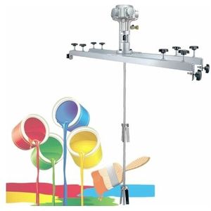 Pneumatische roerder, verfmixer met verstelbare trommel, verfroermachine, verfmenggereedschap met luchtroerder, tankbar luchtmixer