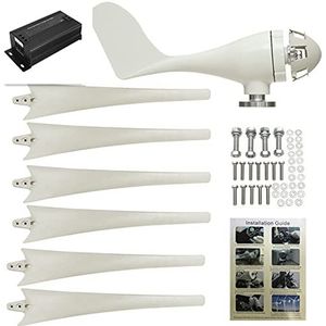 Windturbines, 4 8V 1000W Windgenerator met laadregelaar voor gratis windturbine Nieuwe energie-generator(With controller)