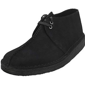 Clarks - Desert Trek - Nette Schoenen - Zwart - Suède