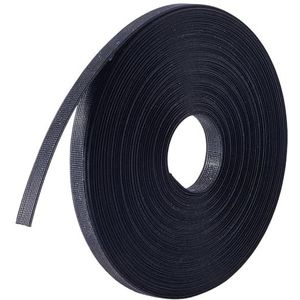 Uitbenen voor naaien korset, 15 mm breed polyester uitbenen voor naaien kledingaccessoires beha uitbenen gereedschap voor korsetten bruidsjurken avondjurken lingerie hoeden (5 meter, zwart)