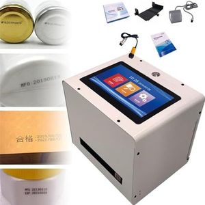 Online inkjetcodeerder, 12,7~25,4 mm online printer, automatische industriële inkjetprinter, inkjetcoderingsmachine, datumcoderingsmachine (Color : 25.4mm)