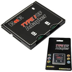 PracticalDual Port SDXC naar compacte geheugenkaartlezer Adapter Compacte kaartlezer