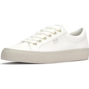 Keds Jkick-2 Fashion Sneaker voor dames, Sneeuwwitje Canvas, 36 EU