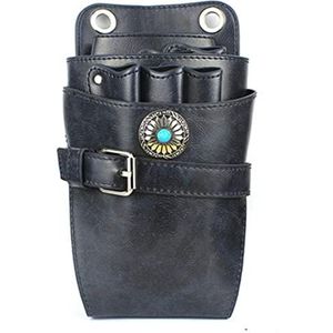 Retro Persoonlijkheid Schaar Heuptas Kappersschaar Tasje for Kappers(Orange)