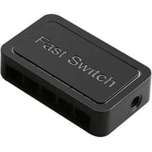 Mini High-Speed Network Switch met 5 Poorten RJ45 LAN Fast Ethernet Hub Switch (Kleur: EU PLUG 100M)