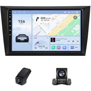 Android 13 Autoradio geldt voor Volkswagen Golf 6 2008-2016 9 inch Touchscreen Autoradio met Wireless Carplay Android Auto Navi GPS Bluetooth RDS Radio+Telecamera Achterkant(NF-7)