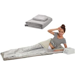 Verre infrarood saunadeken 3 zones, gewichtsverlies FIR saunadeken for veiligheid Lichaamsvorm Afslanken Fitness for vrouwen,Saunasessies thuis