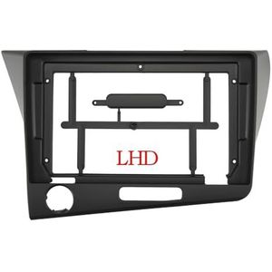ASJFGTEH Autoradio Fascia Frame Compatibel met CR-Z 1 CRZ 2010-2016 9 Inch 2DIN Stereo Panel Draad Harnas Connector Netsnoer Kabel Adapter (alleen Frame LHD)