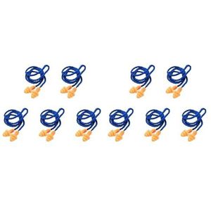 Lbvzxkad 10Pcs Authentieke Zachte Siliconen Snoer Oordoppen Ruisonderdrukking Kerstboom Oordopjes Beschermende Oorbeschermers