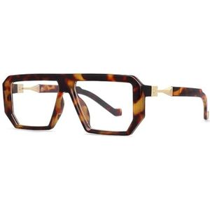 Halloween-cadeau Modieuze montuur, Unisex Brilmonturen Multicolor(Leopard)