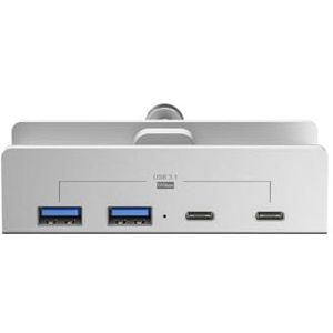 4 Poorten USB 3.1 HUB met Voeding Splitter Adapter Clip Multi Splitter