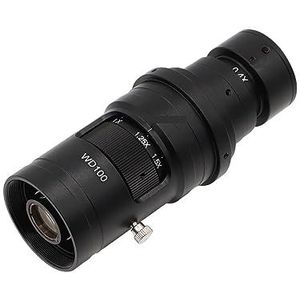 Zoomlens, varifocale lens, Verstelbare 500X Zoom C-mount Lens 0.7X ~ 4.5X Vergroting 25mm for VGA USB Industriële Video microscoop Camera voor industriële videoIndustriële video