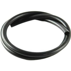 Zwarte gladde nitrilrubber brandstofslang benzine diesel olieleiding carburateur slang pijp 1/3 meter 0,3 cm ~ 1,9 cm voor motorfietsen, auto's (10 x 15 mm, 3 meter)