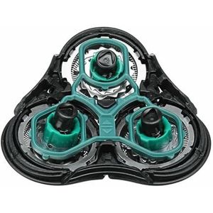 RQ11 Vervangende scheerkop voor RQ1150 1180X 1160X 1150X | Scheerkop Kit met GyroFlex 2D-systeem Compatibel met RQ1175 RQ1155 (1 stuks)