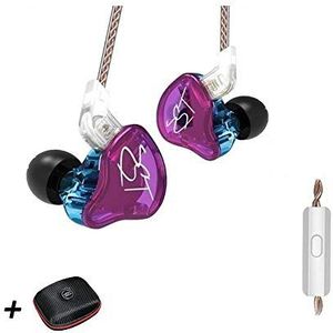 KZ ZST Dynamic Hybrid Dual Driver In-Ear Hoofdtelefoon (Coloful met Mic)