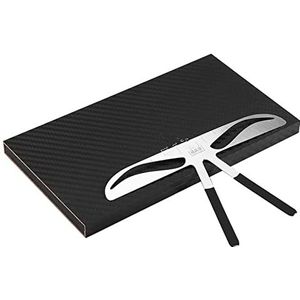 4 Soorten Wenkbrauw Liniaal Professionele Wenkbrauw Maatregel Balans Verlenging Heerser Vos Wenkbrauw Vorm Stencil Up Schoonheid Accessoire Tool voor Draw Wenkbrauw Vorm(Classic Eyebrow)