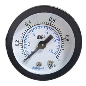 Y40 PT1/8 inch Y50 PT1/4 inch manometer mini draagbaar dubbele wijzerplaat (Y50 MPa)