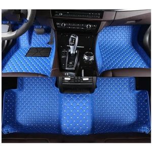 LHD Voor Hyundai Voor Verna 2006-2023 Anti-slip Auto Accessoires Interieur Anti-fouling Vloermatten Waterdicht Antislip Voetkussen(Blue)